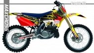 SUZUKI RM125 RM250 2001-2008 ROCKSTAR STYLE