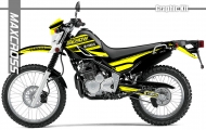YAMAHA SEROW250 XT250X After 2005' MDF-ATTA STYLE