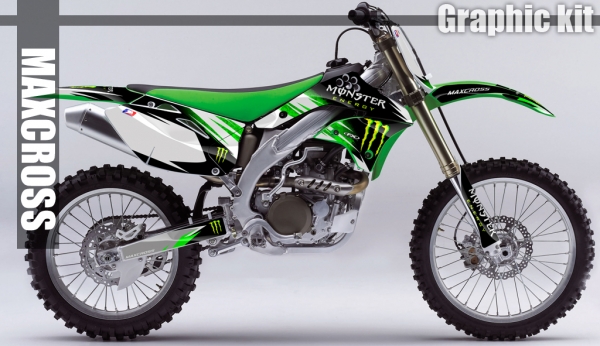 KAWASAKI KX250F KX450F 2006-2008' MONSTER STYLE