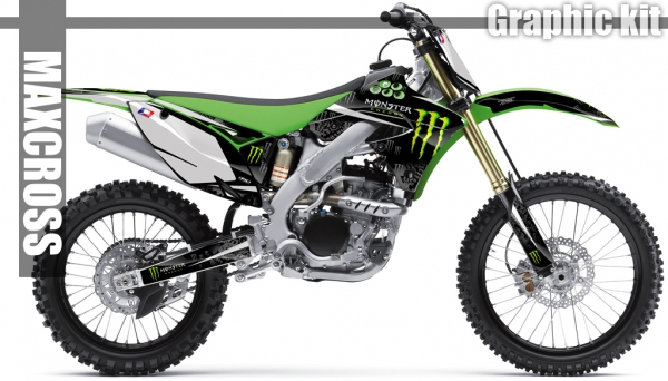 KAWASAKI KX250F KX450F 2009-2012' MONSTER STYLE