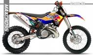 KTM ENDURO MX EXC/F's SX/F's 2007-2011' REDBULL STYLE