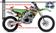 KAWASAKI KX250F KX450F 2009-2012' MSP STYLE