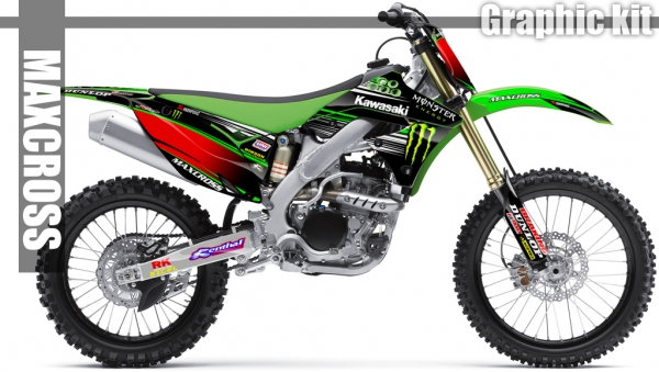 KAWASAKI KX250F KX450F 2009-2012' MONSTER STYLE