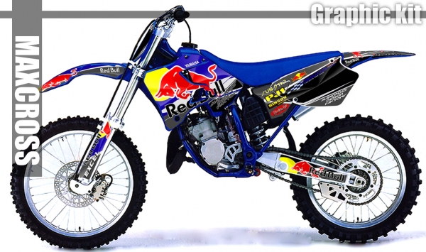 YAMAHA YZ125 YZ250 1996-2001 REDBULL STYLE
