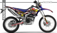 YAMAHA WR250R/X After 2007' METALMULISHA ROCKSTAR STYLE