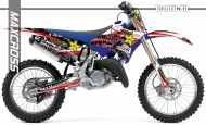 YAMAHA YZ125 YZ250 2015-2021 METALMULISHA ROCKSTAR STYLE