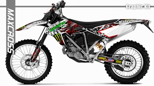BMW G450X 2008-2011' MONSTER STYLE