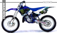 YAMAHA YZ125 YZ250 1996-2001 MONSTER STYLE