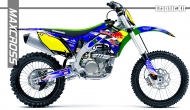 KAWASAKI KX250F KX450F 2012-2016' REDBULL STYLE