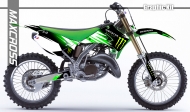 KAWASAKI KX125 KX250 2003-2008' MONSTER STYLE