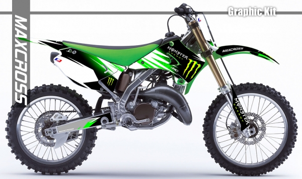 KAWASAKI KX125 KX250 2003-2008' MONSTER STYLE
