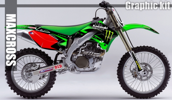 KAWASAKI KX250F KX450F 2006-2008' MONSTER STYLE