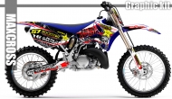 YAMAHA YZ125 YZ250 2002-2014 METALMULISHA ROCKSTAR STYLE