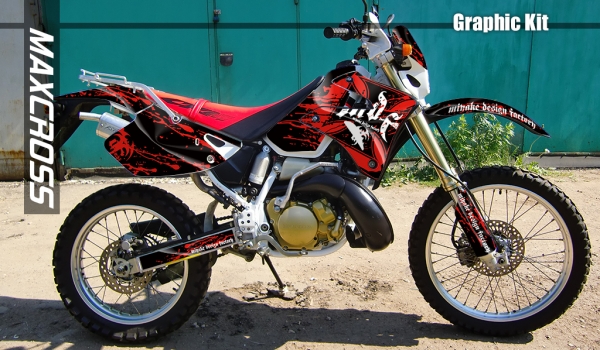 HONDA CRM250R CRM250AR 1994-1999 BLOODY STYLE