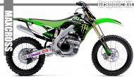 KAWASAKI KX250F KX450F 2009-2012' MONSTER STYLE