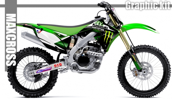KAWASAKI KX250F KX450F 2009-2012' MONSTER STYLE