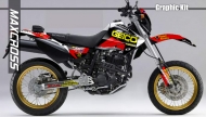 HONDA XR250/400 MOTARD 2003-2013 GEICO STYLE
