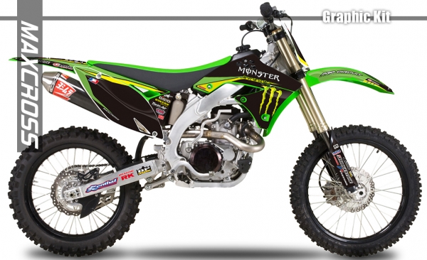 KAWASAKI KX250F KX450F 2009-2012' MONSTER Ryan Villopoto's