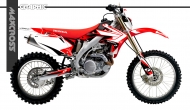 HONDA CRF-R CRF-X 2004-2019 MSP-ONE STYLE