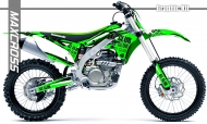 KAWASAKI KX250F KX450F 2012-2016' MSP STYLE