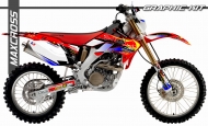 HONDA CRF-R CRF-X 2004-2019 REDBULL STYLE