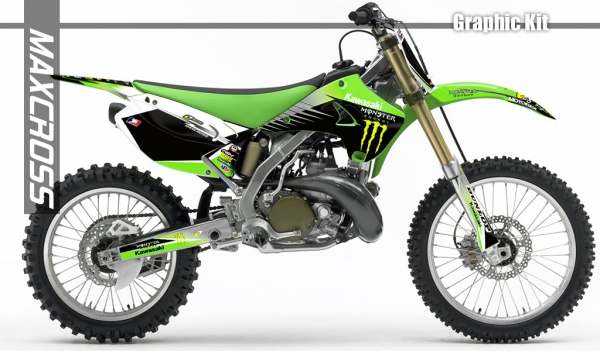 KAWASAKI KX125 KX250 2003-2008' MONSTER STYLE
