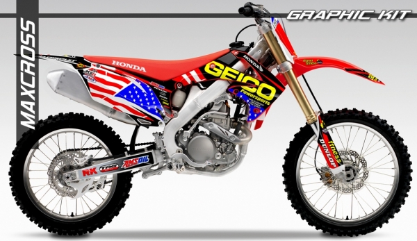HONDA CRF250R/450R 2009-2013 GEICO STYLE
