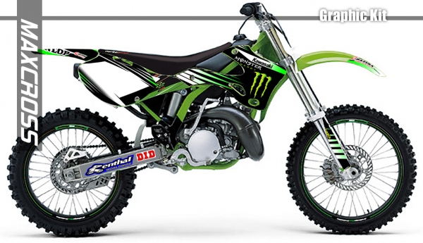 KAWASAKI KX125 KX250 1999-2002' MONSTER STYLE