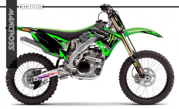 KAWASAKI KX250F KX450F 2009-2012' MONSTER STYLE