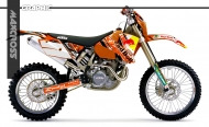 KTM ENDURO MX EXC/F's SX/F's 2003-2007' REDBULL STYLE