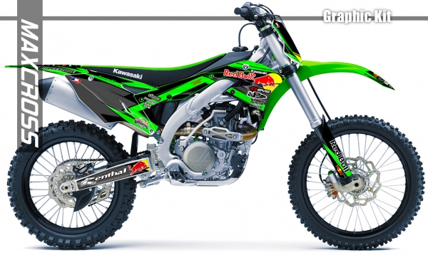 KAWASAKI KX250F KX450F 2016-2020' REDBULL STYLE