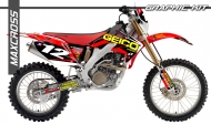 HONDA CRF-R CRF-X 2004-2019 GEICO STYLE