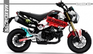 HONDA MSX125 2013-2015' DC-MONSTER STYLE