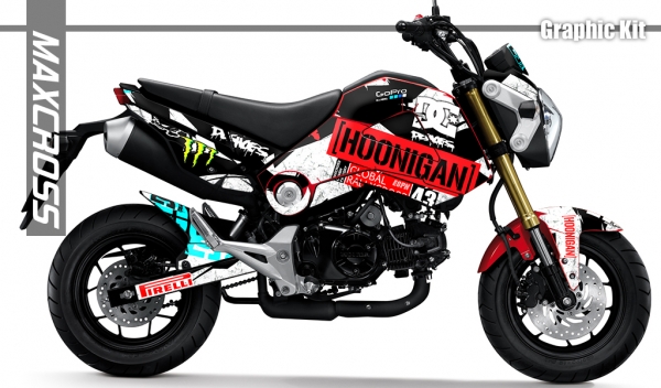 HONDA MSX125 2013-2015' DC-MONSTER STYLE