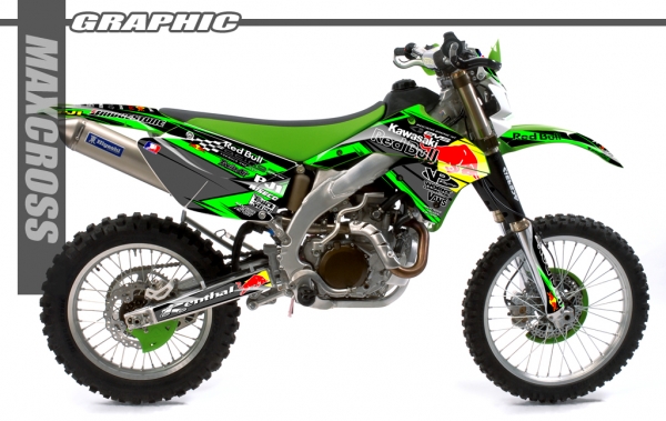 KAWASAKI KLX450R 2007-2024 REDBULL STYLE