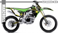KAWASAKI KX250F KX450F 2009-2012' ROCKSTAR STYLE