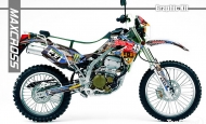 KAWASAKI KLX250SR KLX250D-TRACKER 2004-2007' KENBLOCK STYLE