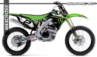 KAWASAKI KX250F KX450F 2009-2012' MONSTER STYLE