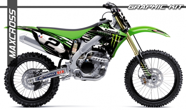 KAWASAKI KX250F KX450F 2009-2012' MONSTER STYLE