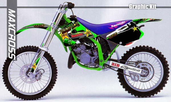 KAWASAKI KX125 KX250 1994-1998' ROCKSTAR STYLE