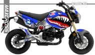 HONDA MSX125 2013-2015' P-51 Fighter STYLE