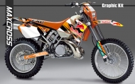 KTM ENDURO MX EXC/F's SX/F's 1998-2002' REDBULL STYLE