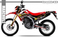 HONDA CRF250L/M 2012-2020 METALMULISHA ROCKSTAR STYLE