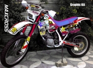 HONDA CRM250 1989-1993 METALMULISHA ROCKSTAR STYLE