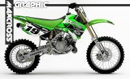 KAWASAKI KX80 KX85 KX100 1998-2013' MSPSTD STYLE