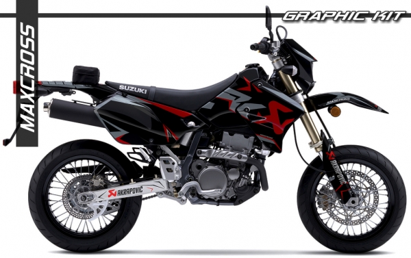 SUZUKI DR-Z400 S/SM/E After 2000-2024 AKRAPOVIC STYLE