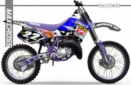 YAMAHA YZ125 YZ250 1993-1995 MSP STYLE