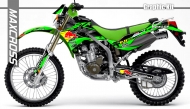 KAWASAKI KLX250SR KLX250D-TRACKER 2004-2007' REDBULL STYLE