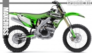 KAWASAKI KX250F KX450F 2009-2012' MSPSTD STYLE
