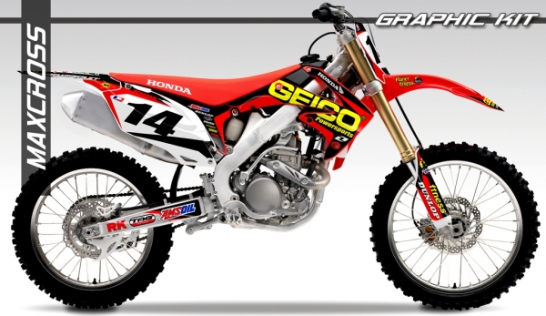 HONDA CRF250R/450R 2009-2013 GEICO STYLE